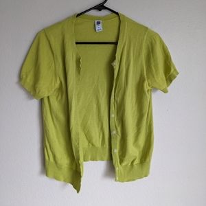 Short sleeve Gap cardigan